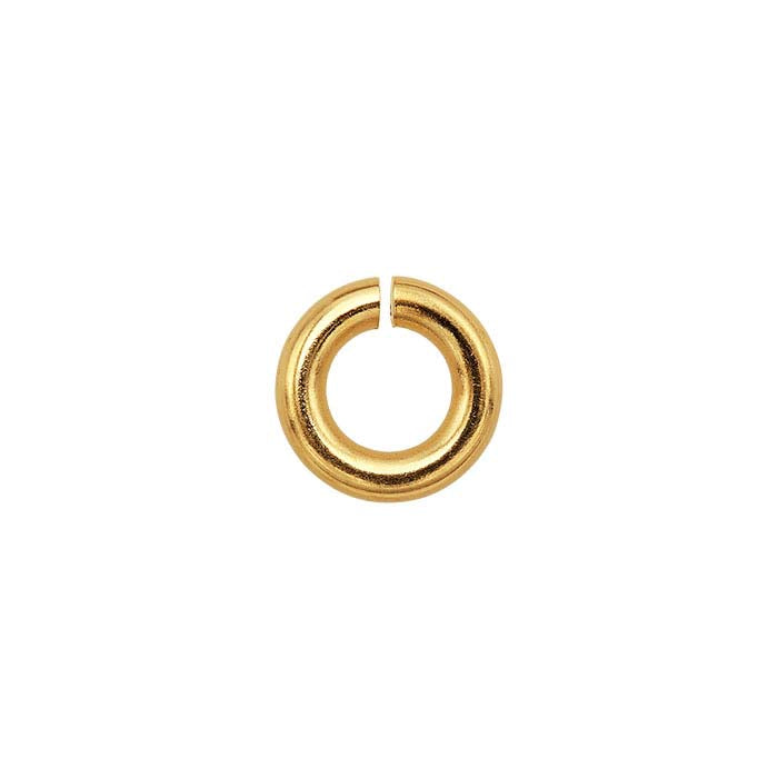 14K Yellow Gold Round Jump Ring