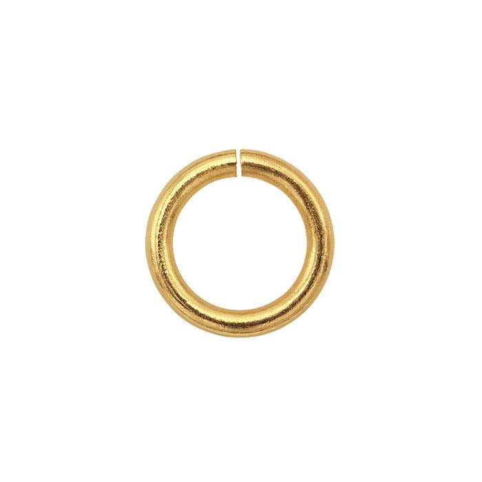 14K Yellow Gold Round Jump Ring