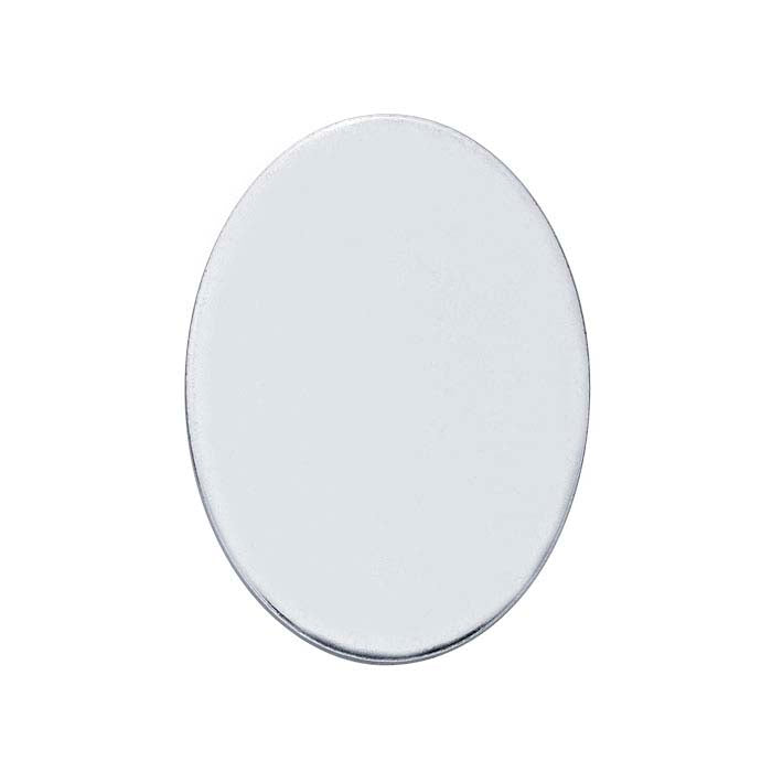 Sterling Silver Oval Stampings, Soft