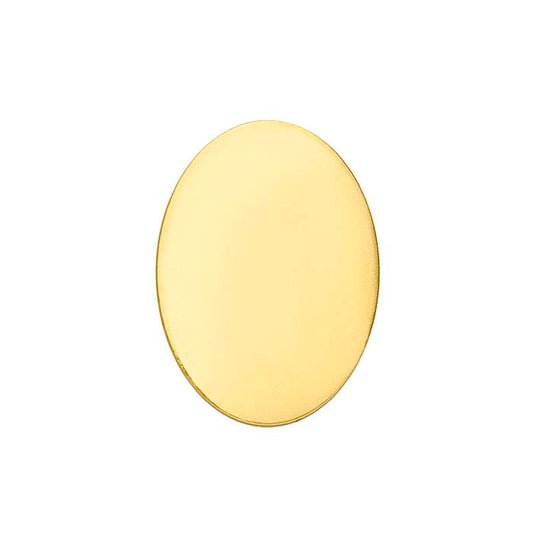 14/20 Yellow Gold-Filled 18 x Oval Stamping, 0.81mm, Soft