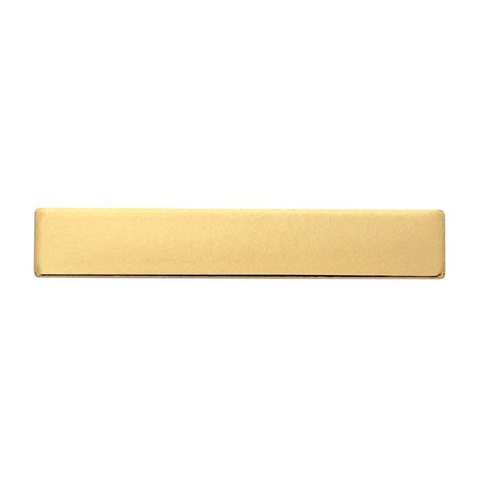 14/20 Yellow Gold-Filled Rectangle Stampings, 0.81mm