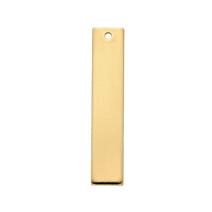 14/20 Yellow Gold-Filled Flat Rectangle Component, 1.02mm