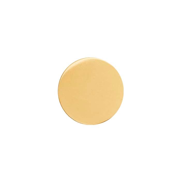 14/20 Yellow Gold-Filled Discs, Soft