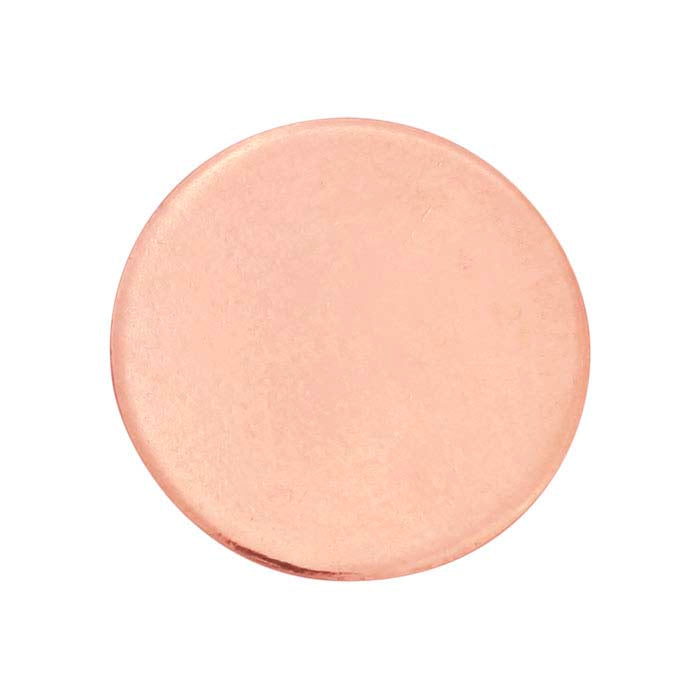 14/20 Rose Gold-Filled Discs, Soft