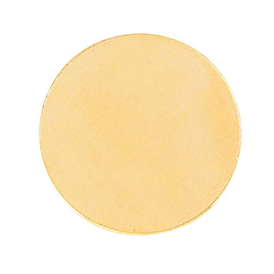 14/20 Yellow Gold-Filled Discs, Soft