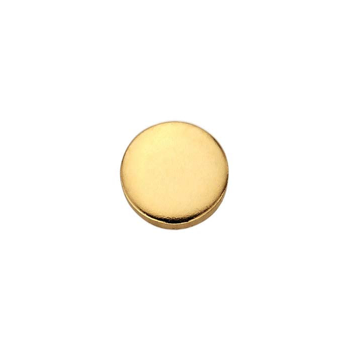 14/20 Yellow Gold-Filled Discs, Soft