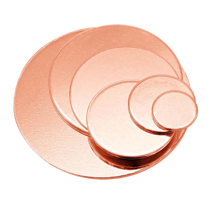 14/20 Rose Gold-Filled Discs, Soft