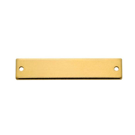 14K Yellow Gold Rectangle Link Component