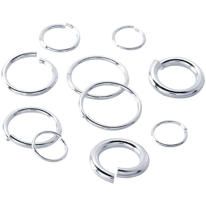 Sterling Silver ID Round Jump Ring