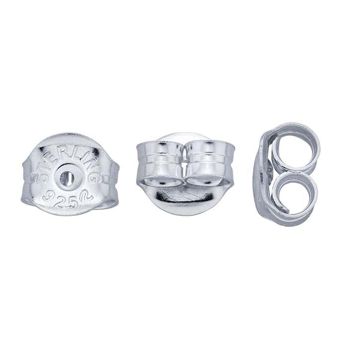 Sterling Silver Friction Ear Nut