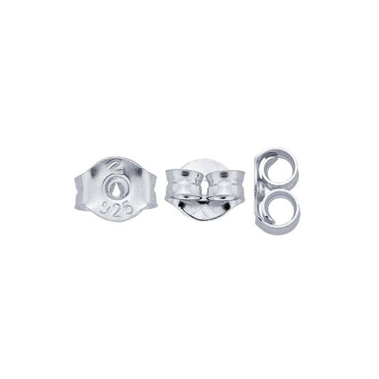 Sterling Silver Friction Ear Nut