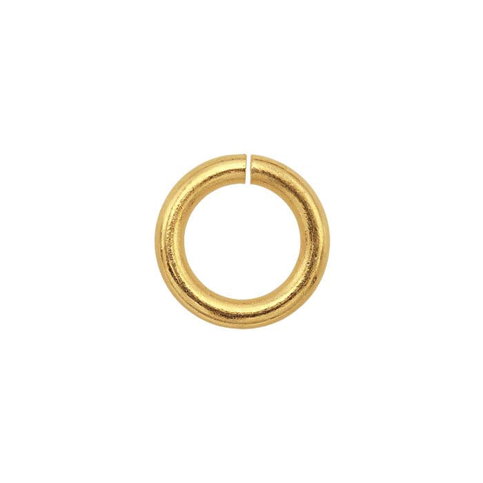 14K Yellow Gold Round Jump Ring