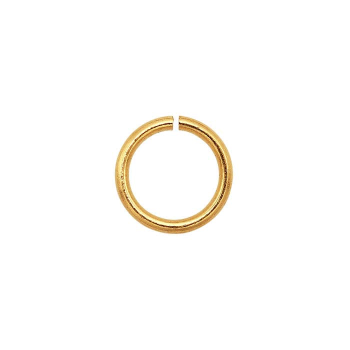 14K Yellow Gold Round Jump Ring