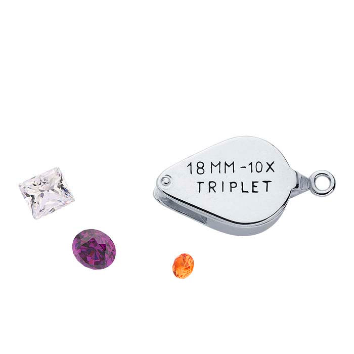 Sterling Silver Movable Loupe Charm