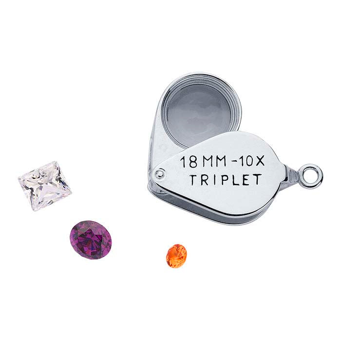 Sterling Silver Movable Loupe Charm