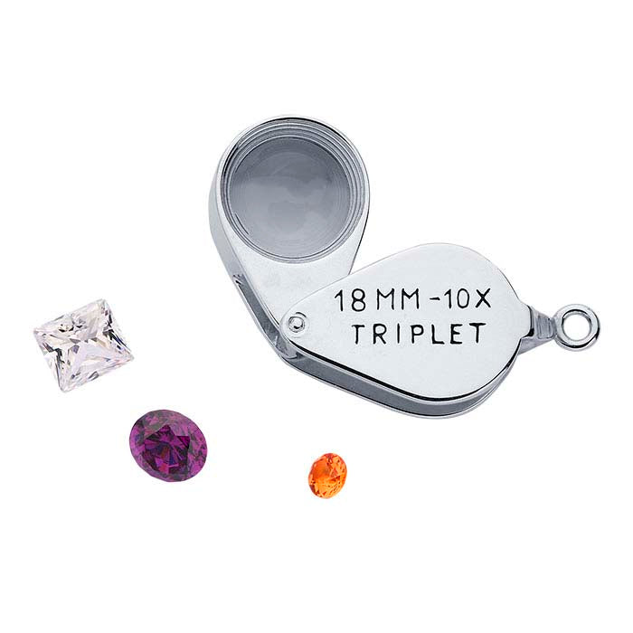 Sterling Silver Movable Loupe Charm