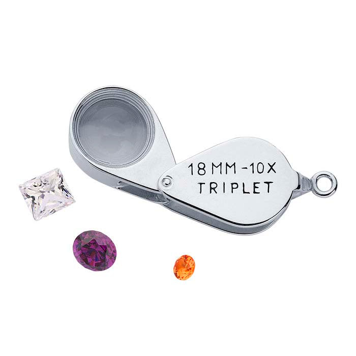 Sterling Silver Movable Loupe Charm
