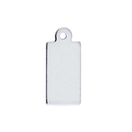 Argentium® Silver 13.9 x Rectangle Tags, Soft