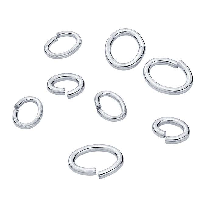 Argentium® Silver Oval Jump Ring