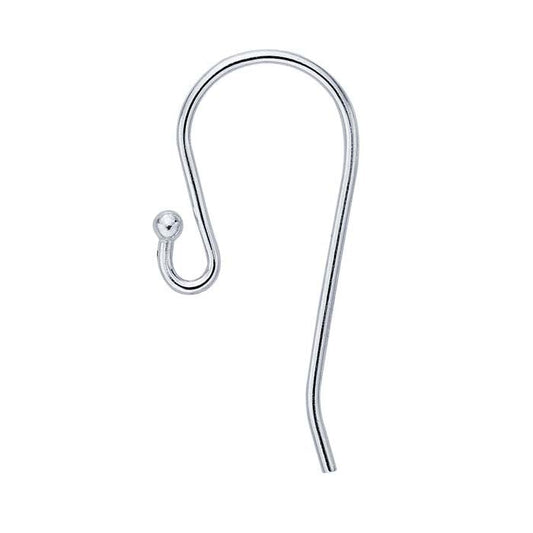 Ear Wire with Ball End and Loop