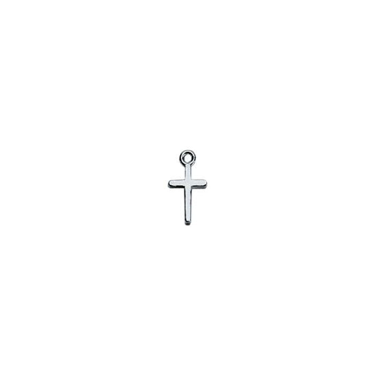 Argentium® Silver Cross Charm