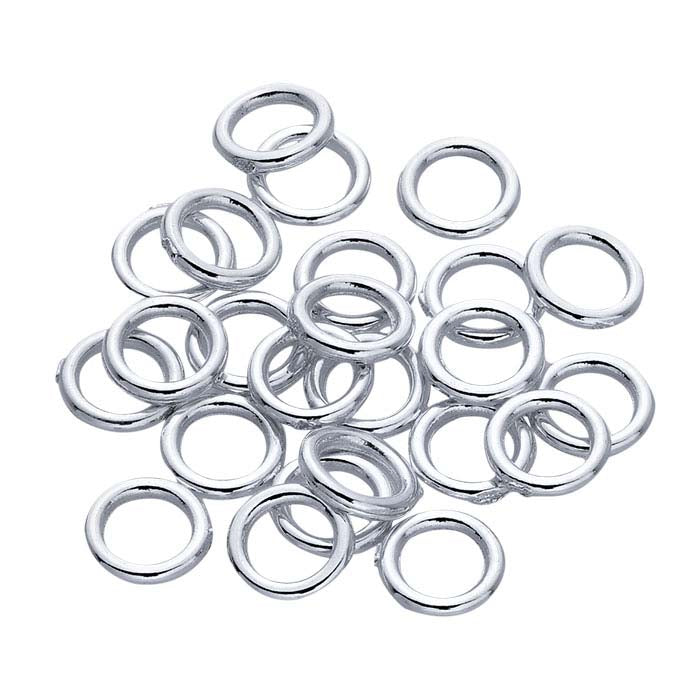 Argentium® Silver Round Closed Ring