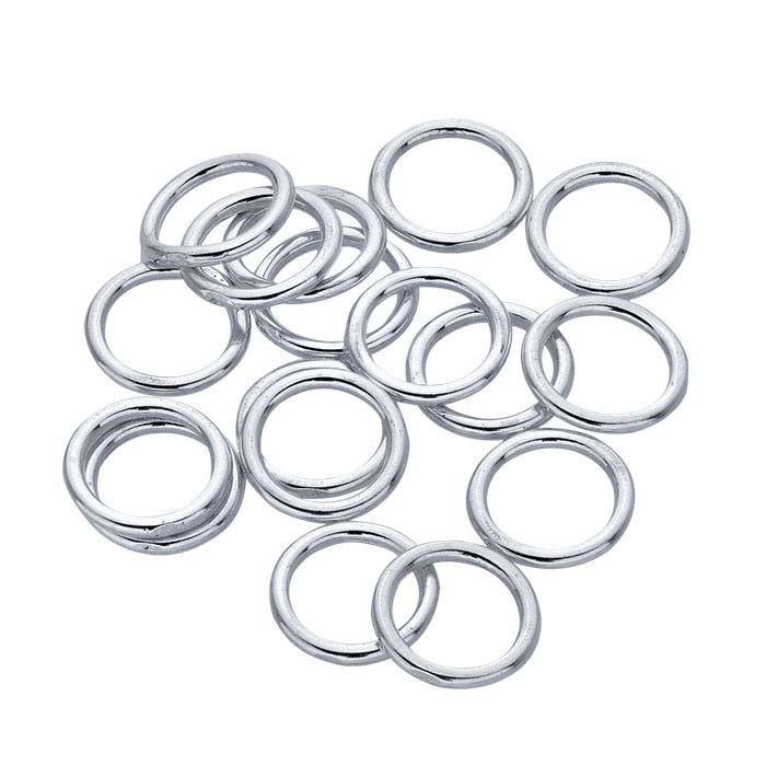 Argentium® Silver Round Closed Ring