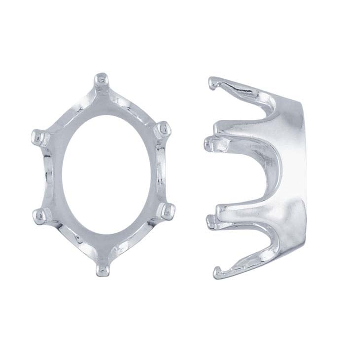 Oval ReadySet™ 6-Prong Setting