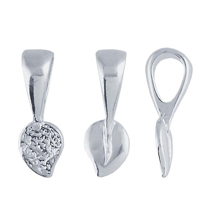 Argentium® Silver Leaf Glue-On Bail