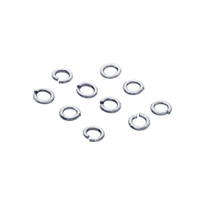 14K White Gold Round Jump Ring