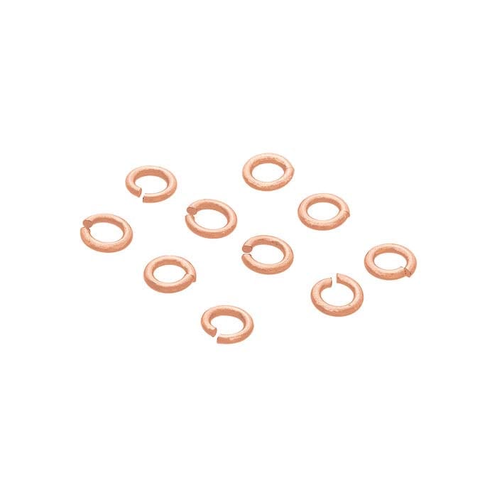 14K Rose Gold Round Jump Ring