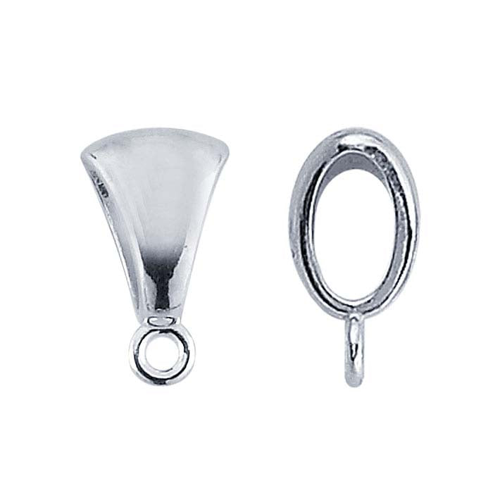 स्टर्लिंग सिल्वर स्मूद बेल