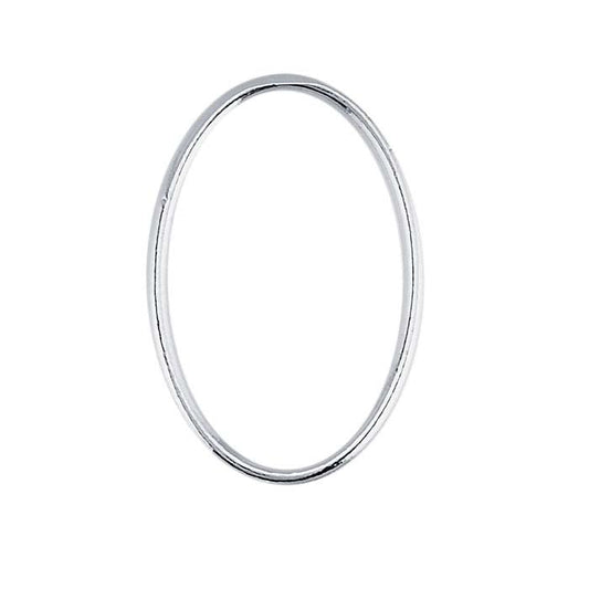 Sterling Silver Oval Component