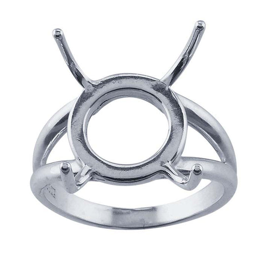 Sterling Silver Freeform Ring Mounting