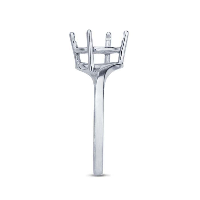 Sterling Silver ReadySet™ 9 x 7mm Oval Ring Mounting