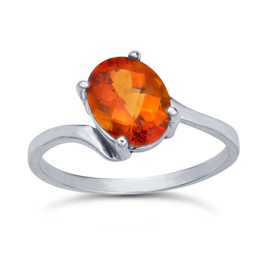 Sterling Silver ReadySet™ 9 x 7mm Oval Ring Mounting