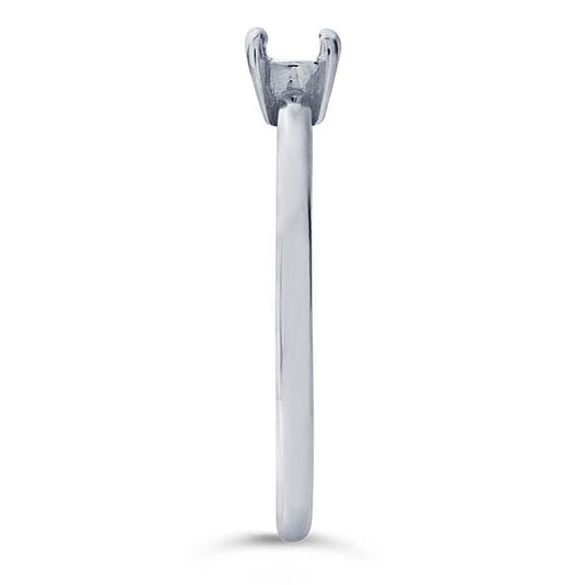 Sterling Silver ReadySet™ Round Ring Mounting