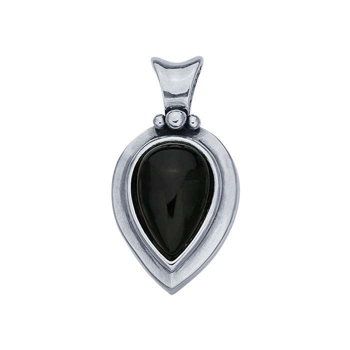 Sterling Silver 15 x Pear Pendant Mounting