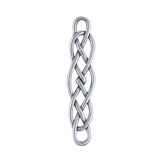 Sterling Silver Celtic Knot Link Component