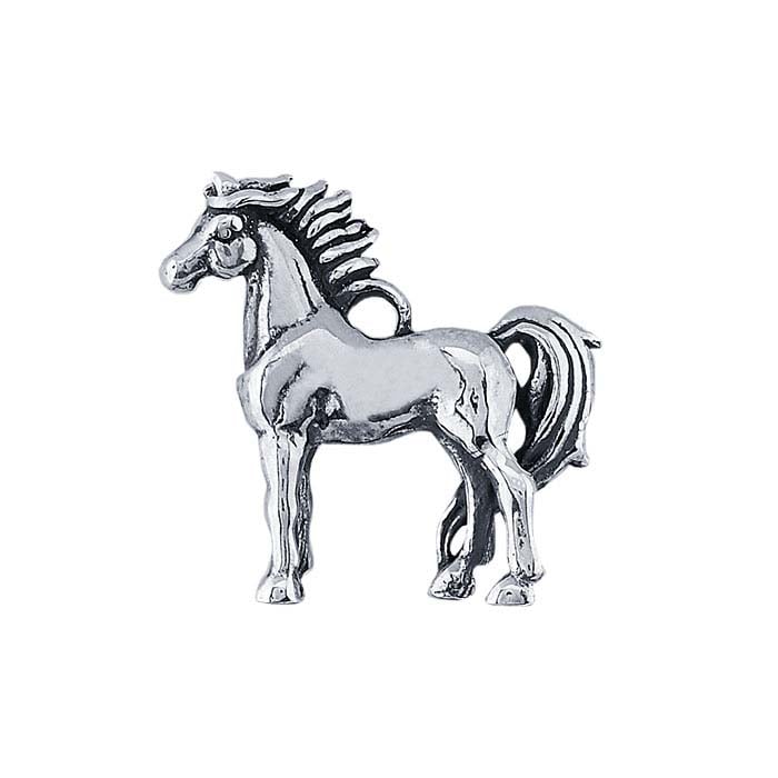 Sterling Silver Horse Charm