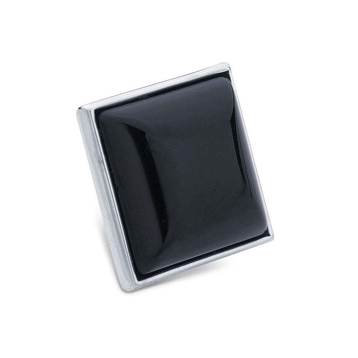 Sterling Silver Square Bezel Cup Setting