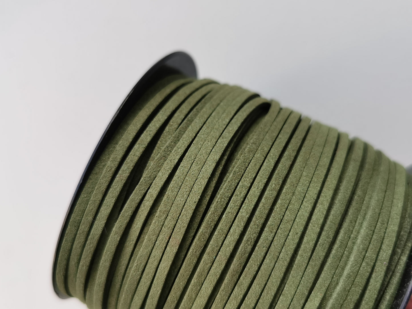 100yd (90m) 2.5mm Faux Suede Cord | Leather-Look String for Jewelry, Bracelets & Craft Findings