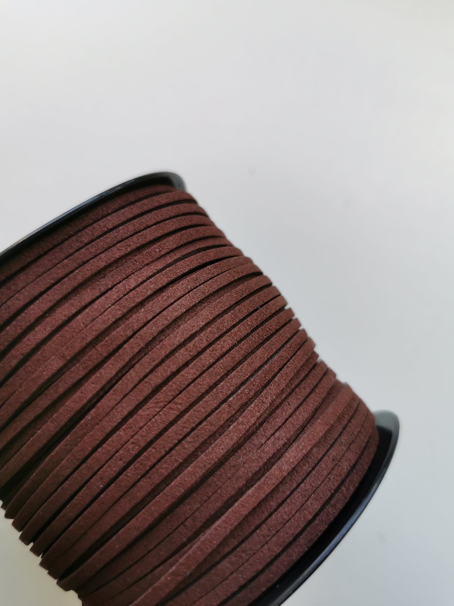 100yd (90m) 2.5mm Faux Suede Cord | Leather-Look String for Jewelry, Bracelets & Craft Findings