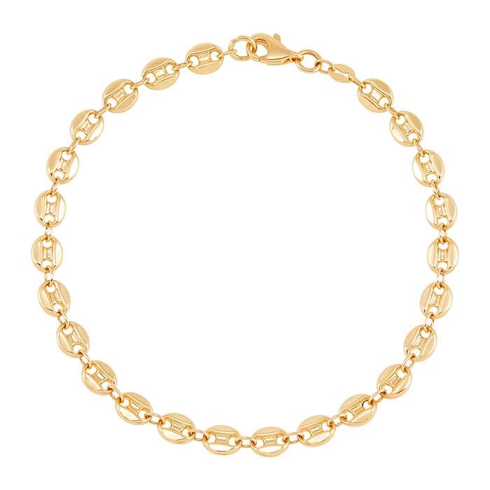 Bracciale a catena Mariner in oro giallo 14K,