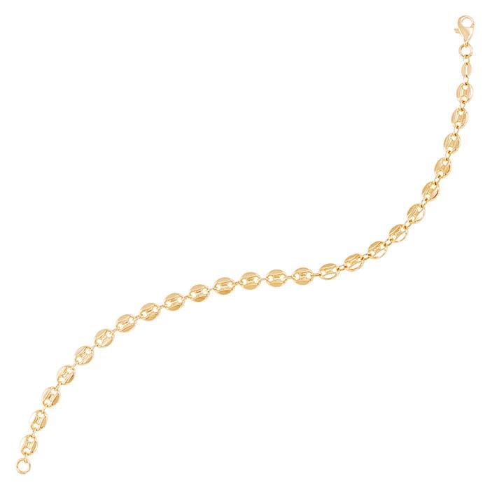 Bracciale a catena Mariner in oro giallo 14K,